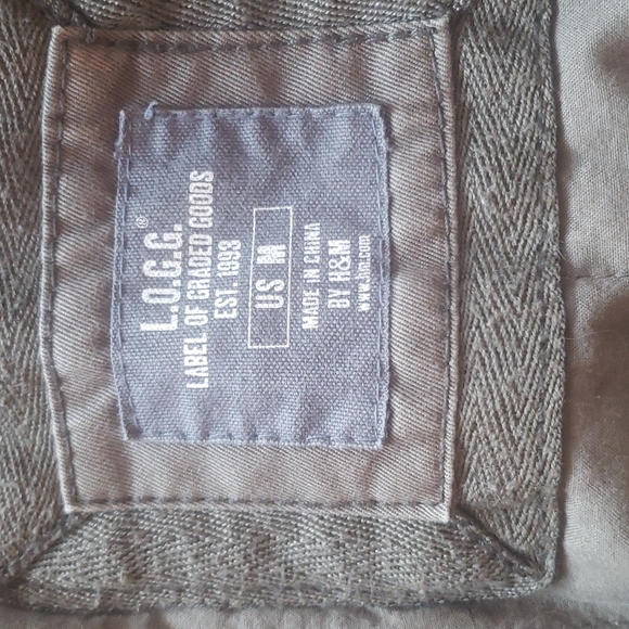 L.O.G.G. Olive Green Army Jacket - Picture 6 of 7